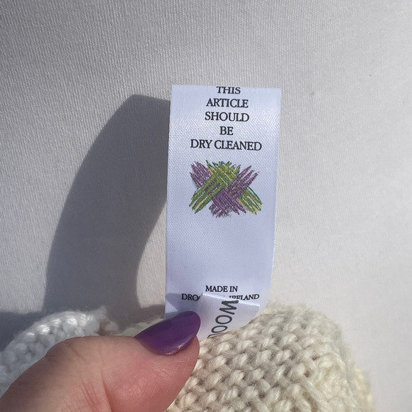 Branigan Weavers Irish Knit 100% Wool Scarf - Picture 7 of 12